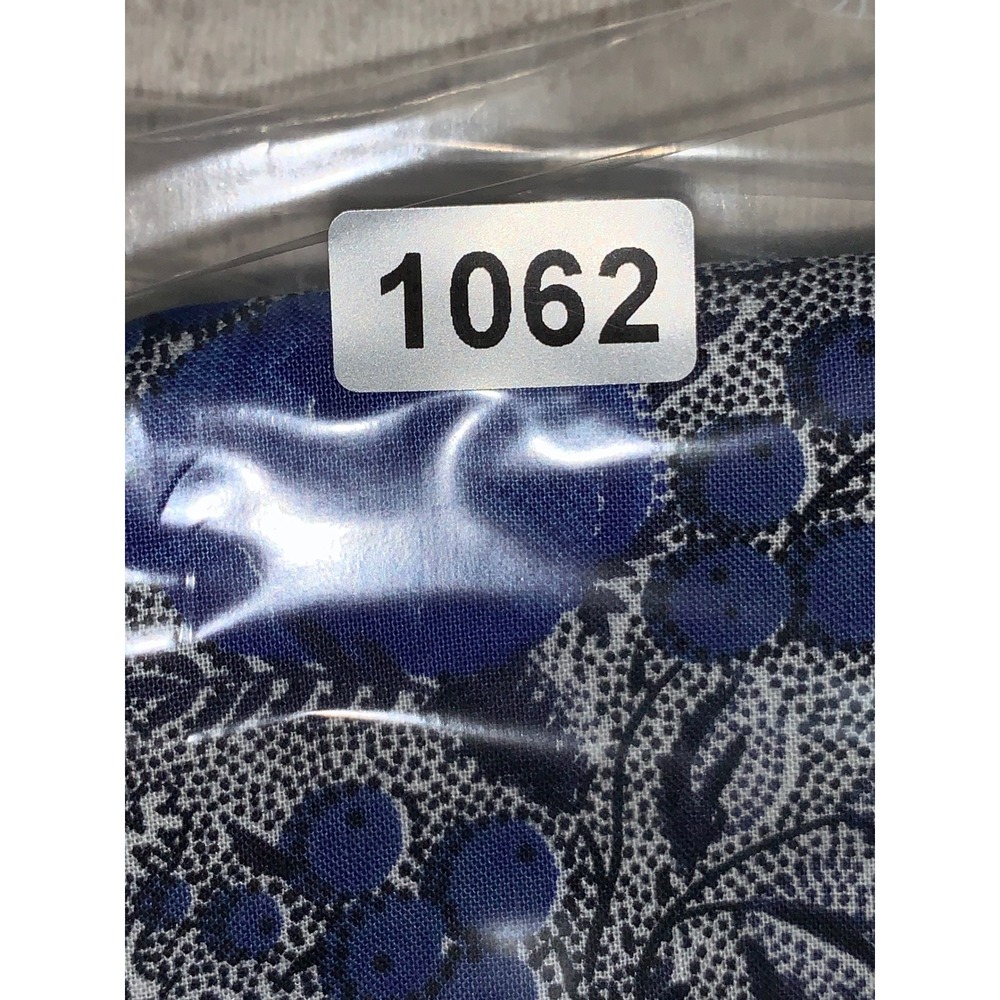 Souleiado Charles Demery Navy Blue Floral Rose Square Scarf Provencal France 33" - Picture 7 of 8